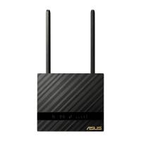 ASUS 4G-N16 router sem fios Gigabit Ethernet Single-band (2,4 GHz) Preto