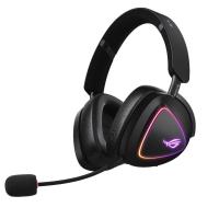 ASUS ROG DELTA II Auscultadores Com fios e sem fios Fita de cabeça Jogos USB Type-C Bluetooth Preto