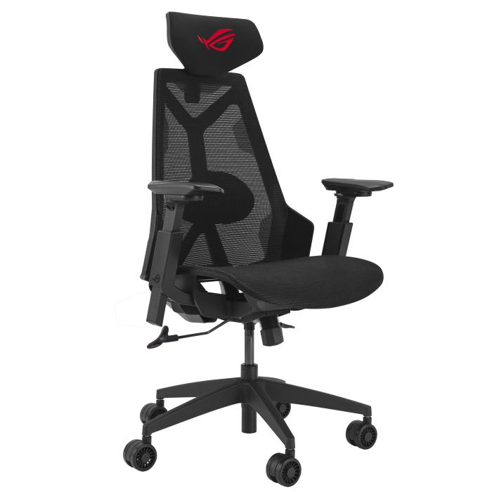 ASUS ROG Destrier Core Cadeira de jogos universal Assento acolchoado Preto — imagem 12 de 12