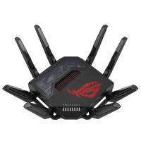 ASUS ROG Rapture GT-BE98 router sem fios 10 Gigabit Ethernet Quad-band (2.4 GHz / 5 GHz-1 / 5 GHz-2 / 6 GHz) Preto