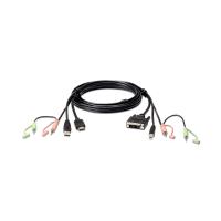 ATEN Cabo USB HDMI para DVI-D KVM de 1,8 M com Áudio
