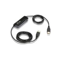 ATEN Laptop USB KVM Switch chaveador KVM Preto