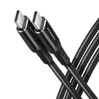 Axagon BUCM432-CM10AB cabo USB USB4 Gen 3x2 1 m USB C Preto
