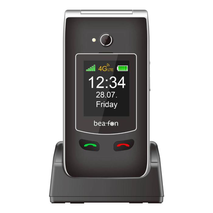 Beafon SL645plus LTE 7,11 cm (2.8'') 120 g Preto, Prateado Telemóvel com câmera — imagem 7 de 12
