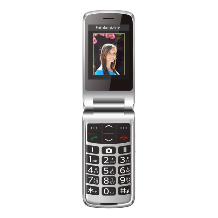 Beafon SL645plus LTE 7,11 cm (2.8'') 120 g Preto, Prateado Telemóvel com câmera — imagem 9 de 12