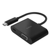Belkin AVC001BTBK base & duplicador de portas USB 3.2 Gen 1 (3.1 Gen 1) Type-C Preto