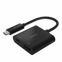 Belkin AVC002BTBK base & duplicador de portas USB 3.2 Gen 1 (3.1 Gen 1) Type-C Preto
