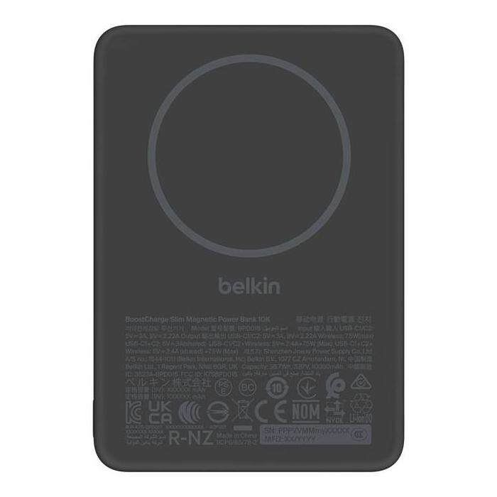 Belkin BPD015HQBK power bank Carregamento wireless Preto — imagem 7 de 12