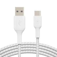 Belkin CAB002BT3MWH cabo USB 3 m USB A USB C Branco