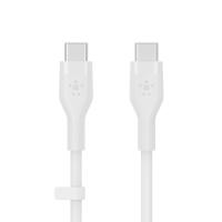 Belkin CAB009BT1MBW2PK cabo USB 1 m USB C Preto, Branco