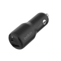 Belkin CCB005btBK Computador portátil, Smartphone, Tablet Preto Isqueiro de charuto Carregamento rápido Interior