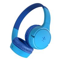 Belkin SoundForm Mini Auscultadores Com fios e sem fios Fita de cabeça Música Micro-USB Bluetooth Azul