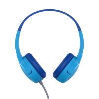 Belkin SoundForm Mini Auscultadores Com fios Fita de cabeça Chamadas/Música/Desporto/Dia-a-dia Azul