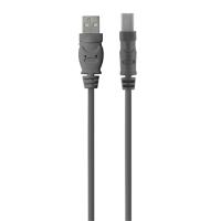 Belkin USB 2.0 A - USB 2.0 B, 3m cabo USB USB A USB B Cinzento