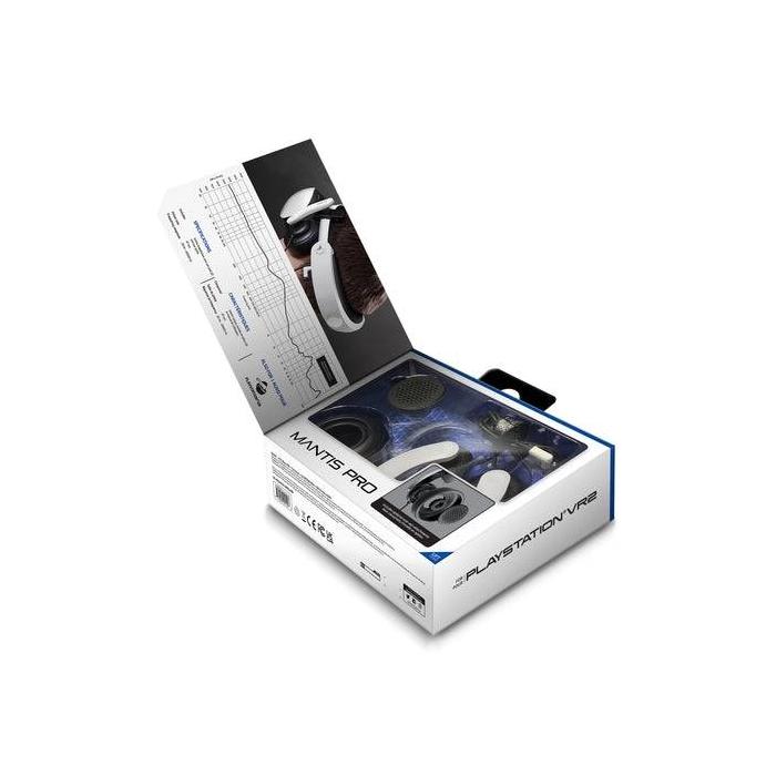 BIONIK Mantis Pro Auscultadores Com fios Fita de cabeça Jogos Preto, Branco — imagem 2 de 6