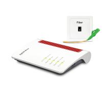 Box FRITZ! 5530 (WITH SFP XGSPON) router sem fios Gigabit Ethernet Dual-band (2,4 GHz / 5 GHz) Branco
