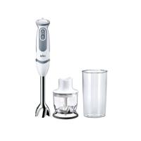 Braun MultiQuick 9 MultiQuick 5 Vario MQ 5220 WH 0,6 l Varinha mágica 1000 W Cinzento, Aço inoxidável, Branco
