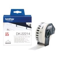 Brother DK-22214 etiquetadora Preto sobre branco