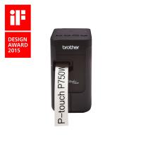 Brother PT-P750W impressora de etiquetas 180 x 180 DPI 30 mm/seg Com fios e sem fios HSE/TZe Wi-Fi