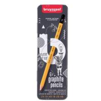 Bruynzeel 60211006 lápis de carvão 6 unidade(s) Cinzento