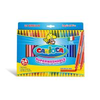 Carioca Birello caneta de feltro Fino/médio Multicor 24 unidade(s)