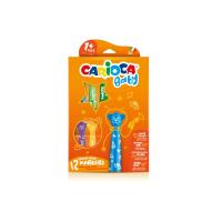 Carioca Teddy Marker 1+ caneta de feltro Extra negrito Multicor 12 unidade(s)