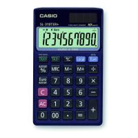 Casio SL-310TER+ calculadora Pocket Calculadora básica Azul