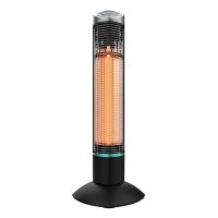 Cecotec ReadyWarm 1000 Power Tower Exterior Preto 1000 W Aquecedor de halogénio elétrico