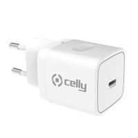 Celly TC1USBC30WWH carregador de dispositivos móveis Smartphone, Smartwatch, Tablet Branco AC Interior