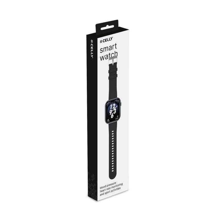 Celly TRAINERMATEBK Smartwatch/Relógio Desportivo 4,6 cm (1.81'') Digital 240 x 240 pixels Ecrã táctil Preto — imagem 5 de 5