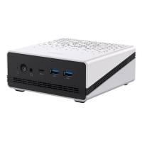 Chuwi UBox AMD Ryzen™ 5 6600H 16 GB DDR5-SDRAM 512 GB SSD Windows 11 Pro Mini PC Prateado