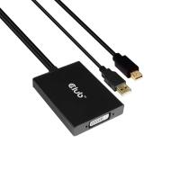 CLUB3D cac-1130 0,6 m MiniDP/USB-A DVI-D Preto