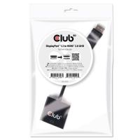 CLUB3D DisplayPort 1.2 to HDMI 2.0 UHD Active Adapter