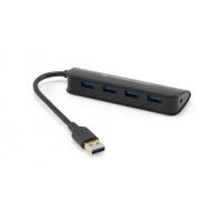 Conceptronic C4PUSB3 hub de interface USB 3.2 Gen 1 (3.1 Gen 1) Type-A 5000 Mbit/s Preto