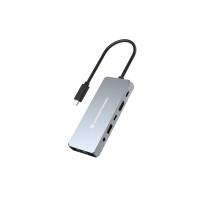 Conceptronic DONN22G base & duplicador de portas Com fios USB 3.2 Gen 2 (3.1 Gen 2) Type-C Cinzento