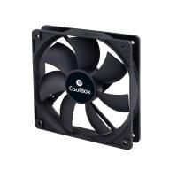 CoolBox VENCOOAU120 Caixa de computador Ventoinha 12 cm Preto