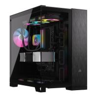 Corsair CC-9011283-WW caixa para computador Midi Tower Alumínio, Preto
