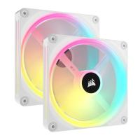 Corsair iCUE LINK QX140 RGB Caixa de computador Ventoinha 14 cm Branco 2 unidade(s)