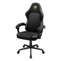 COUGAR CGR-FXF-GLB Cadeira de jogos universal Assento acolchoado Preto, Dourado, ver imagem 9 de 20