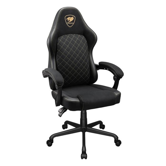 COUGAR CGR-FXF-GLB Cadeira de jogos universal Assento acolchoado Preto, Dourado — imagem 18 de 20