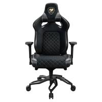 COUGAR CGR-T2F-GLB Cadeira de jogos universal Assento estofado e alcochoado Preto, ver imagem 19 de 20
