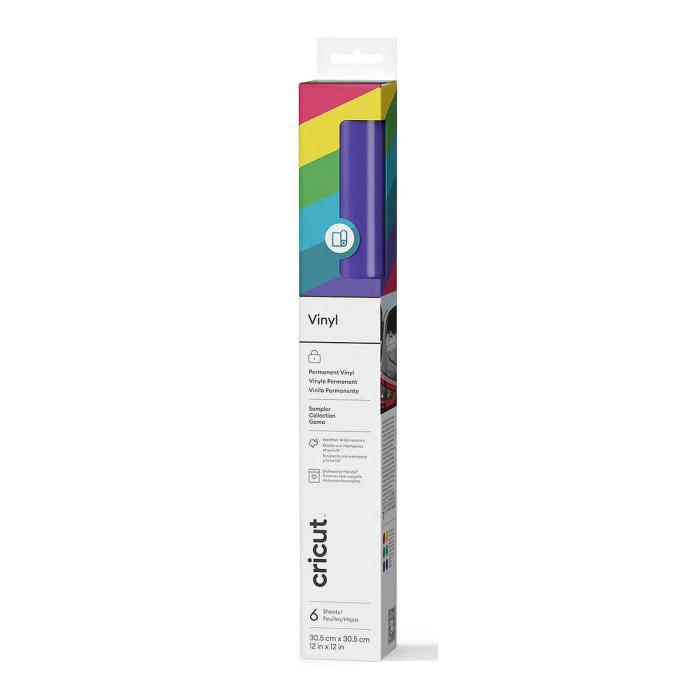 Cricut Premium Folhas de vinil de transferência térmica Vinil de transferência térmica suave 6 folhas — imagem 2 de 2