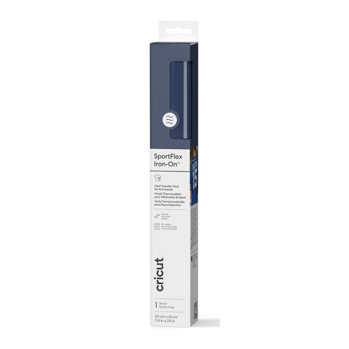Cricut SportFlex Iron-On Rolo de vinil de transferência térmica Vinil de transferência térmica suave 1 folhas