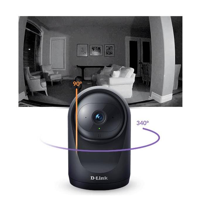 D-Link DCS‑6500LH/E Esférica Câmara de segurança IP Interior 1920 x 1080 pixels Secretária — imagem 8 de 11