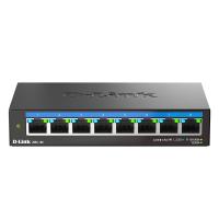 D-Link DMS-108 Não-gerido L2 2.5G Ethernet (100/1000/2500) Preto