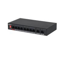 Dahua Technology PoE PFS3010-8ET-96-V2 switch de rede Não-gerido Gigabit Ethernet (10/100/1000) Power over Ethernet (PoE) Preto