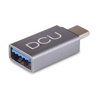 DCU Advance Tecnologic 30402030 adaptador para cabos USB A USB C Cinzento