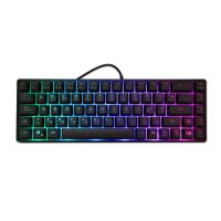 Deep Gaming mini TM065 teclado Jogos USB QWERTY Espanhol Preto