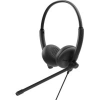 DELL WH125 Auscultadores Com fios Fita de cabeça Chamadas/Música USB Type-C Preto