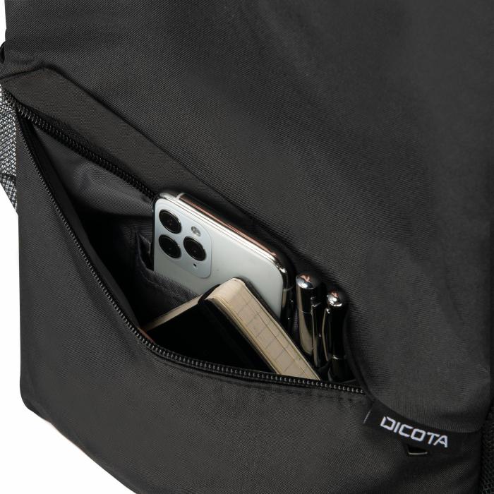 DICOTA D32085-RPET mala para portáteis 40,6 cm (16'') Mochila Preto — imagem 5 de 5